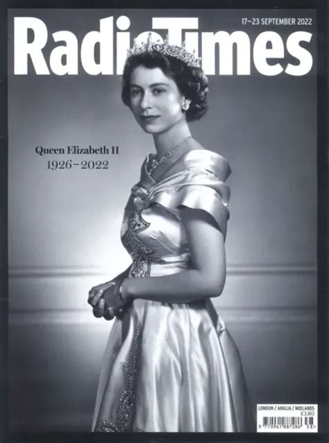 Uk Radio Times Magazine Queen Elizabeth Ii Death Tribute 70 Year Reign 23922 2642