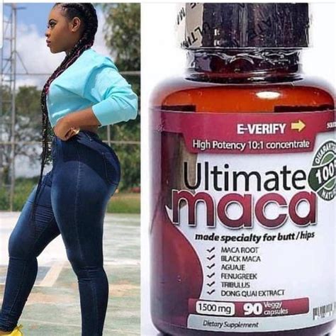 Ultimate Maca 1500mg For Bigger Butt And Hips Price From Jumia In Nigeria Yaoota