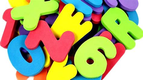 Bath Foam Letters And Numbers Learn To Count 1 10 Alphabet Learning