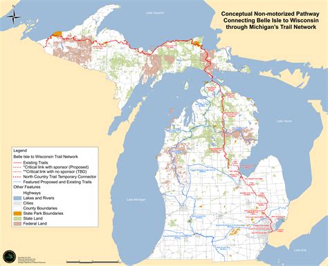 Michigans Governor Proposes 599 Mile Trail Connecting