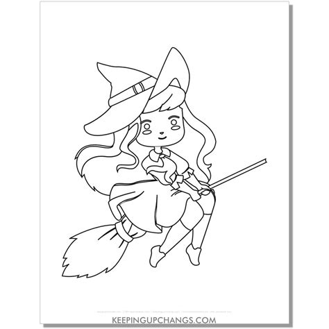 65 Anime Witch Coloring Pages Mejikuhibiniu Coloring Page