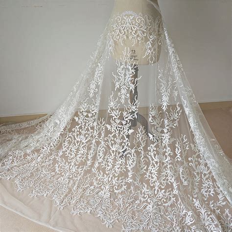 Bridal Lace Fabric Bridal Dress Fabric Wedding Lace Fabric Etsy