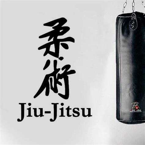 Adesivo De Parede Jiu Jitsu Escrita Japones Es 85x118cm Leroy Merlin