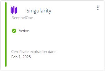 SentinelOne Singularity