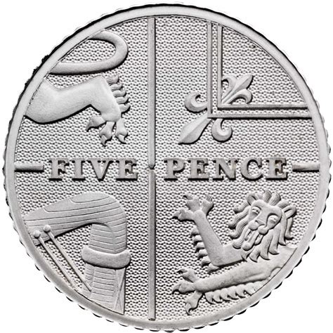 Five Pence 2019 Coin From United Kingdom Online Coin Club