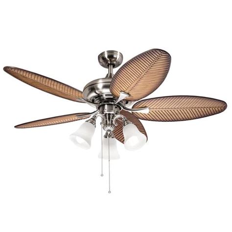Get 5% in rewards with club o! Shop Kichler Lighting Casual Brushed Nickel 52 inch ...