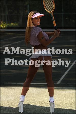 Amaginations Photography Tennis Micro Skirt Set