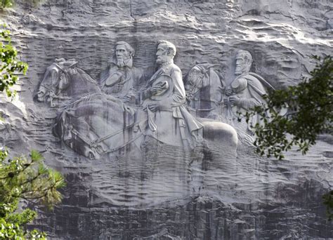 Who Will Run Georgias Confederate Themed Stone Mountain Park