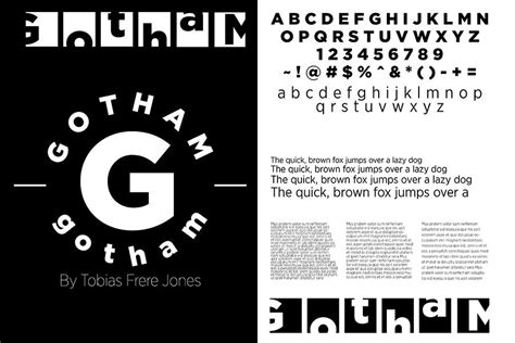 Gotham Font Typing Guru