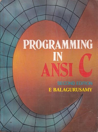 Second Hand Books Programming In Ansi C Tata Mcgraw Hill Education
