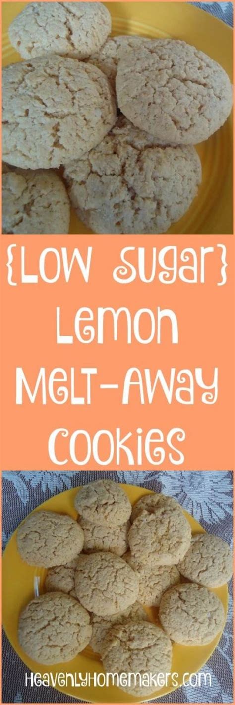 These simple, classic sugar cookies are perfect for decorating. (Low Sugar) Lemon Melt-Away Cookies | Recipe | Low sugar ...