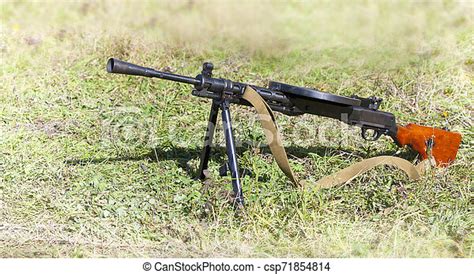 Soviet Light Machine Gun Soviet Light Machine Gun Canstock