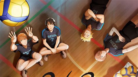 243 Seiin High School Boys Volleyball Club Anime Mangas 2021