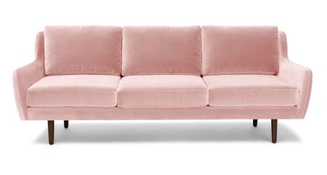 When Two Trends Collide 9 Beautiful Pink Velvet Sofas Apartment Therapy