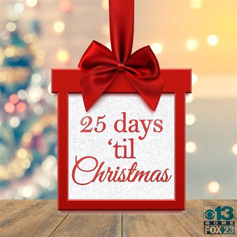 Theres Only 25 Days Until Christmas Santaclaus Santaiscoming Cbs 13