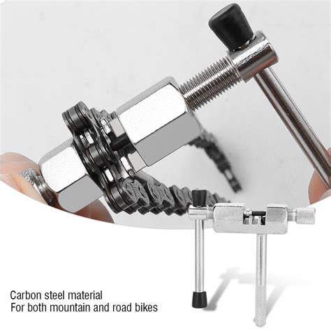 Bike Steel Chain Breaker Splitter Cutter Repair Tool Silver For Cycling