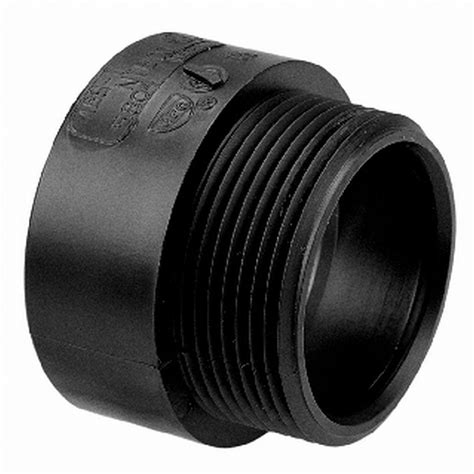 Nibco 3 In Abs Dwv Hub X Mipt Male Adapter C5804hd3 The Home Depot