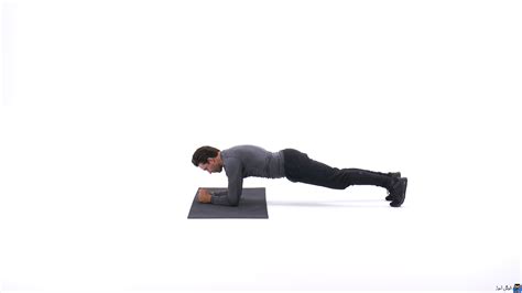 حرکت Elbow Plank خوش آموز