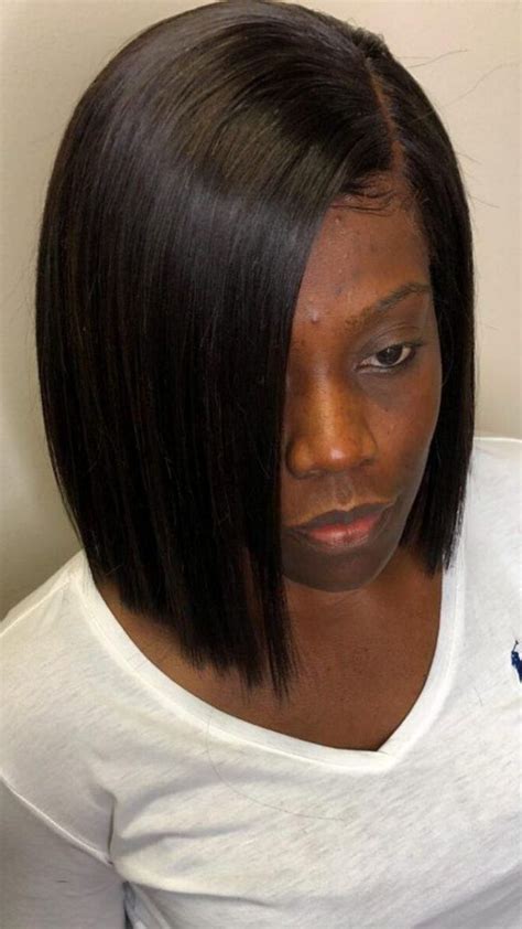 23 sleekest sew in bob hairstyles for naturally black hair sew in bob hairstyles short sew in