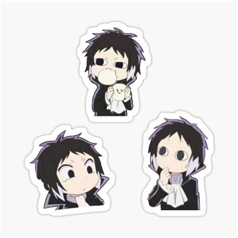 Bungou Stray Dogs Stickers For Sale Stray Dogs Anime Bungou Stray