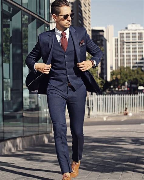 Navy Blue Suit Mens Style At Kristy Casey Blog