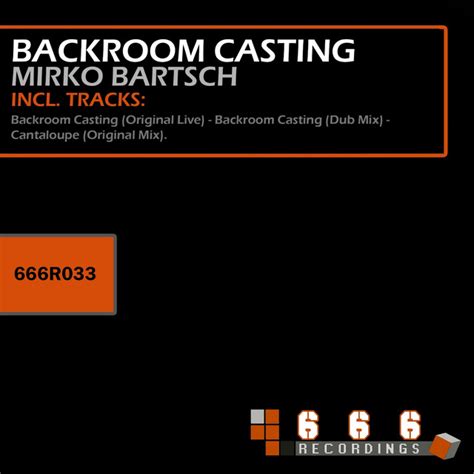 Backroom Casting Single By Mirko Bartsch Spotify