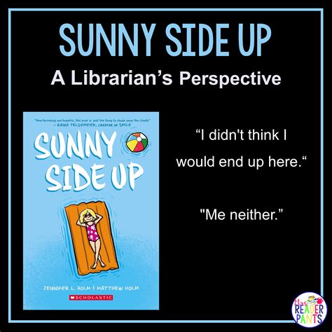 Sunny Side Up A Librarian S Perspective Review Mrs ReaderPants