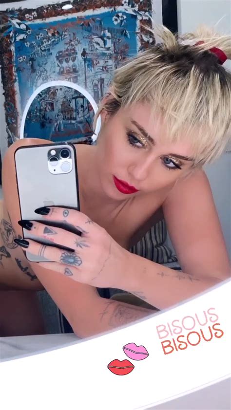 Miley Cyrus Nude Self Shots Telegraph