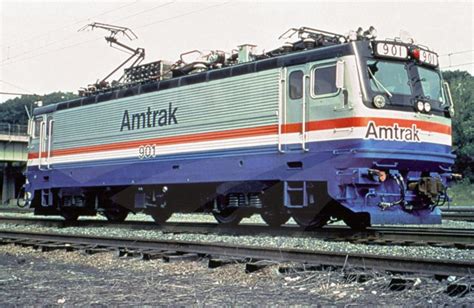 AEM-7 locomotive No. 901. — Amtrak: History of America's Railroad