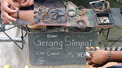 Gelang Simpai Khas Suku Dayak Meratus Youtube