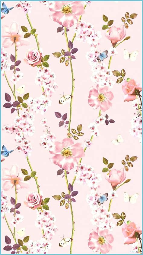 Top 58 Floral Pink Wallpaper Latest Incdgdbentre