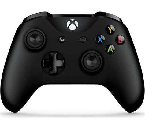 Buy Microsoft Xbox One Wireless Controller Black Free Delivery Currys