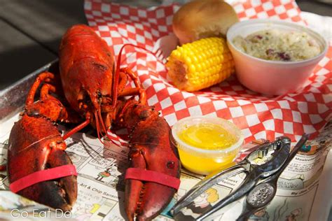 Lobster Dinner Served In New Brunswick Canada Go Eat Do