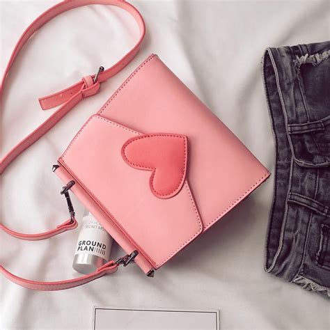 Pinkwhiteblack Love Envelope Purse Sp179740 Spreepicky Pretty Bags