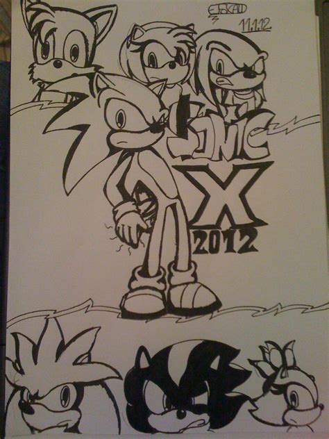 Sonic X Doodle By Fox On Fire On Deviantart