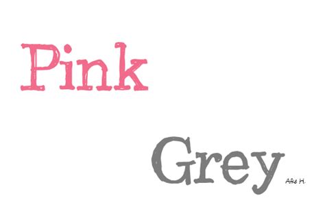 Gray Meets Pink Lane Pink Grey Brown And Grey Gray Color