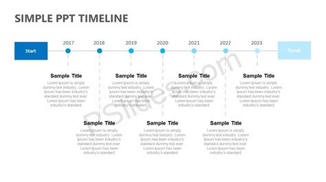 How To Create Simple Powerpoint Timeline