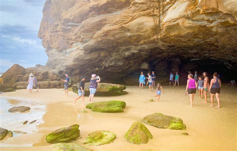 Explore The Amazing Network Of Caves Lining The Shore At Caves Beach