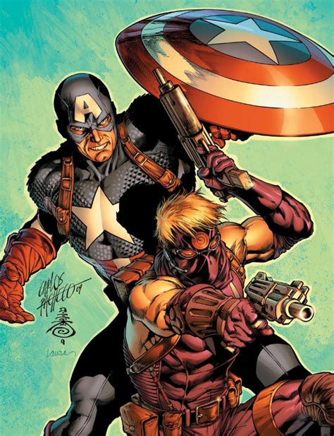 Captain America And Hawkeye Ultimate Comics Avengers 2009 2