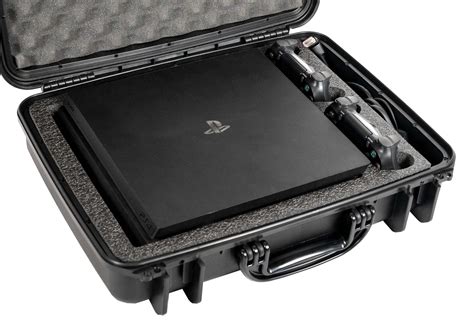 Case Club Waterproof Playstation 4 Portable Gaming Case W Built In Monitor