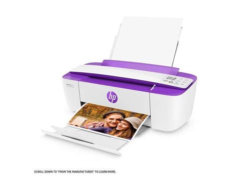 Hp Deskjet 3755 All In One Printer In White And Purple