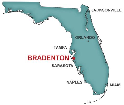 Bradenton Map 