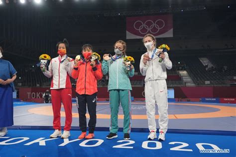 Japans Susaki Wins Womens 50kg Freestyle Wrestling Gold At Tokyo