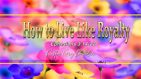 How to Live Like Royalty on Vimeo