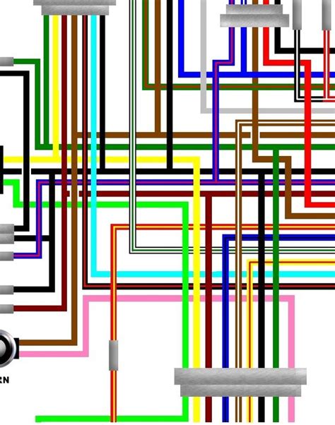 1999 yamaha xv1600 road star (xv16al, xv16alc, xv16alt, xv16altc) Yamaha RD350N2 RD350F2 UK Spec Colour Wiring Harness Diagram