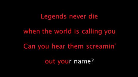 League Of Legends Ft Against The Current Legends Never Die Karaoke