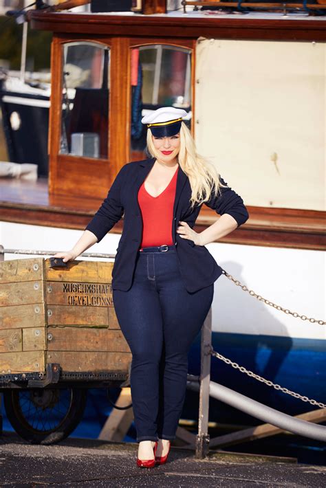 Plus Size Mode Maritime Looks Xl Abteilung Von Canda Megabambi