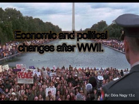 Economic And Social Changes After Wwi