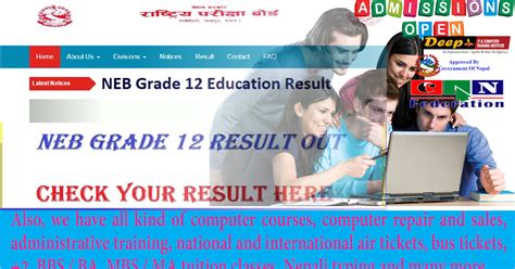 Neb Grade 12 Result 2075 Science Management Humanities Education