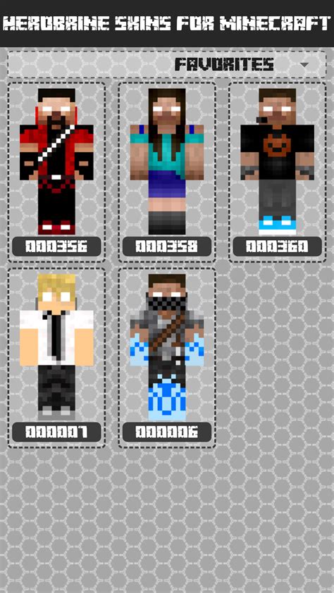 Herobrine Skins For Minecraft Peappstore For Android